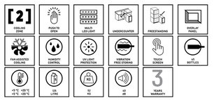 Винный шкаф Dunavox DAUF-45.125DOP.TO фото в Екатеринбурге