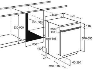 Посудомоечная машина AEG F7802RVI1P фото 2 в Екатеринбурге