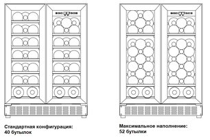 Винный шкаф Dometic E40FGD Elegance фото 2 в Екатеринбурге