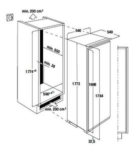 Холодильник Kuppersbusch IKE 3390-2 фото 2 в Екатеринбурге