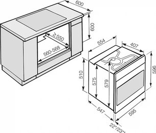 Духовой шкаф Miele H 4810 B BK фото 2 в Екатеринбурге