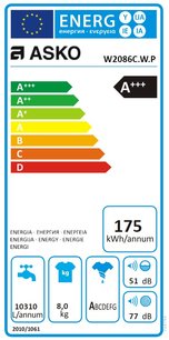 Стиральная машина Asko W2086C.W.P фото 3 в Екатеринбурге