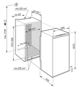 Встраиваемый холодильник Либхер IRBe 4851 Prime фото 4 в Екатеринбурге Встраиваемый холодильник Liebherr IRBe 4851 Prime фото 4 в Екатеринбурге