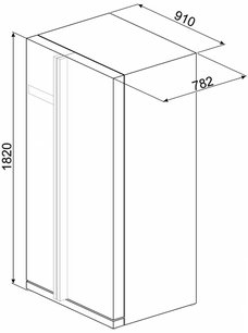 Холодильник Smeg SBS63XE фото 2 в Екатеринбурге