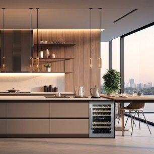 Винный шкаф Dunavox DVS-44.120DSS фото 4 в Екатеринбурге