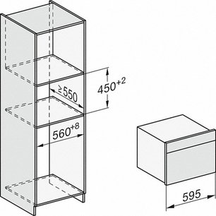 Встраиваемая комби-пароварка Miele DGC 7640 GRGR фото 3 в Екатеринбурге