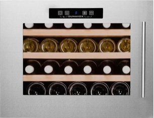Винный шкаф Dunavox DX-24.56BSK (B) петли слева фото 2 в Екатеринбурге