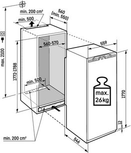 Встраиваемый холодильник Liebherr IRBdi 5170 Peak фото 4 в Екатеринбурге