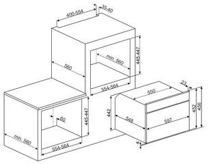 Микроволновая печь Smeg SF4120M фото 2 в Екатеринбурге
