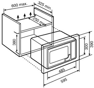 Микроволновая печь Teka MWS 20 BIS STAINLESS STELL фото 2 в Екатеринбурге