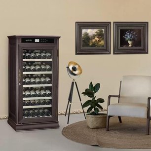 Винный шкаф Meyvel MV69-WD1-C (Dark Chocolate) фото 2 в Екатеринбурге