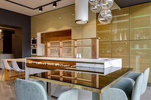 Духовой шкаф Kuppersbusch BP 6550.0 W4 Gold фото 4 в Екатеринбурге