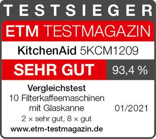 Кофеварка KitchenAid 5KCM1209EDG фото 4 в Екатеринбурге