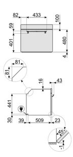 Духовой шкаф Smeg SFP750AOPZ фото 3 в Екатеринбурге