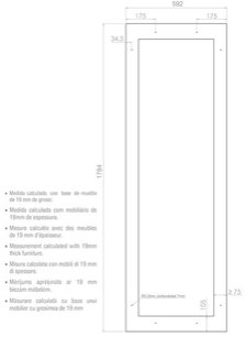 Встраиваемый винный шкаф Pando PVMAP 178-112 PAR фото 4 в Екатеринбурге