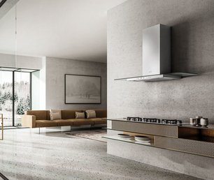 Вытяжка Элика FLAT GLASS PLUS IX/A/90 фото 4 в Екатеринбурге Вытяжка Elica FLAT GLASS PLUS IX/A/90 фото 4 в Екатеринбурге