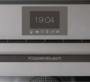 Компактный духовой шкаф с паром Kuppersbusch CBD 6550.0 G2 Black Chrome фото 2 в Екатеринбурге