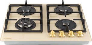 Газовая варочная панель Hyundai HHG 6434 BE фото 2 в Екатеринбурге