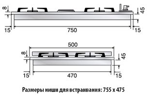 Варочная панель Илве H380CV/ IX Stainless-Steel фото 2 в Екатеринбурге Варочная панель Ilve H380CV/ IX Stainless-Steel фото 2 в Екатеринбурге
