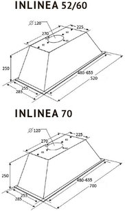 Встраиваемая вытяжка Куперсберг INLINEA 70 BX фото 4 в Екатеринбурге Встраиваемая вытяжка Kuppersberg INLINEA 70 BX фото 4 в Екатеринбурге