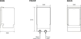 Встраиваемая посудомоечная машина Bertazzoni DW60EPRS фото 2 в Екатеринбурге