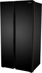 Холодильник Hyundai CS6503FV черное стекло фото 3 в Екатеринбурге