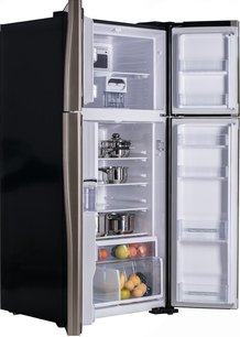 Холодильник Hitachi R-W662 PU3 GBK фото 3 в Екатеринбурге