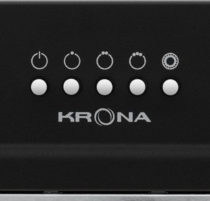 Встраиваемая вытяжка Krona LUISA 600 BLACK PB фото 4 в Екатеринбурге Встраиваемая вытяжка Krona LUISA 600 BLACK PB фото 4 в Екатеринбурге