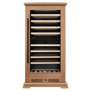 Винный шкаф Meyvel MV99PRO-KBT2 (Натуральный бук) фото 4 в Екатеринбурге