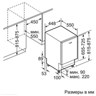 Встраиваемая посудомоечная машина Нефф S58M43X1RU фото 2 в Екатеринбурге Встраиваемая посудомоечная машина Neff S58M43X1RU фото 2 в Екатеринбурге