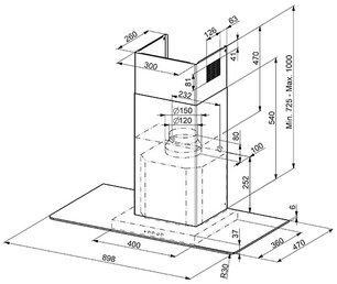 Вытяжка Смег KFV92DN-2 фото 2 в Екатеринбурге Вытяжка Smeg KFV92DN-2 фото 2 в Екатеринбурге