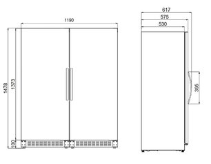 Винный шкаф Dometic B162S Double Basic фото 3 в Екатеринбурге