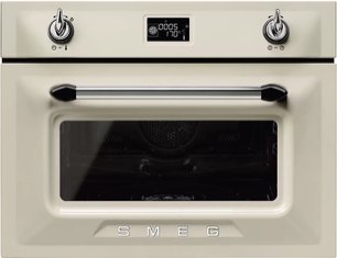Компактный духовой шкаф с пароваркой Smeg SF4920VCP1 фото в Екатеринбурге