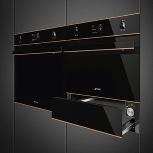 Компактный духовой шкаф комбинированный с пароваркой Smeg SF4603VCNR1 фото 2 в Екатеринбурге