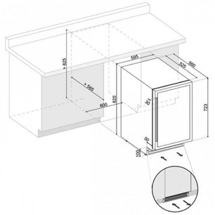 Винный шкаф Dunavox DAU-52.146W фото 4 в Екатеринбурге