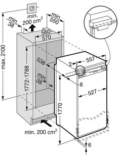 Холодильник Либхер IKB 3660 PremiumPlus BioFresh фото 4 в Екатеринбурге Холодильник Liebherr IKB 3660 PremiumPlus BioFresh фото 4 в Екатеринбурге
