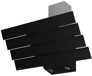 Вытяжка Маунфилд CASCADA QUART 90 BLACK фото в Екатеринбурге Вытяжка Maunfeld CASCADA QUART 90 BLACK фото в Екатеринбурге