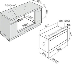 Духовой шкаф Miele H 5981 BP ED фото 2 в Екатеринбурге