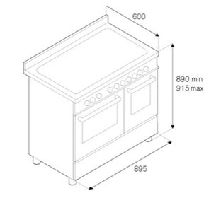 Варочный центр Bertazzoni HER90 6 MFE D VI T фото 4 в Екатеринбурге