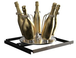 Шкаф для шампанского EuroCave V-CHAMP-L CHL-8004 фото 2 в Екатеринбурге