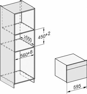 Встраиваемая пароварка Miele DG7440 EDST/CLST с витрины, новая (без коробки) фото 4 в Екатеринбурге