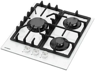 Газовая варочная панель Hyundai HHG 4333 WG фото 2 в Екатеринбурге