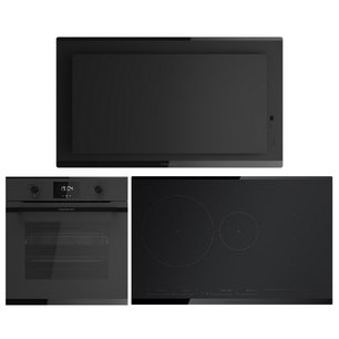 Kuppersbusch (варочная панель KI 8550.0 KSMR + духовой шкаф BP 6332.0 KSM6 MattBlack + вытяжка DW 8550.0 KSM) фото в Екатеринбурге