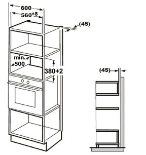 Встраиваемая микроволновая печь Brandt BMG2115B фото 4 в Екатеринбурге