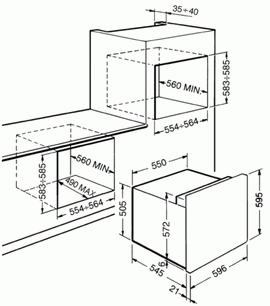 Духовой шкаф Smeg SC800AVO фото 2 в Екатеринбурге