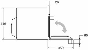 Встраиваемая микроволновая печь Bertazzoni F30PROMWLXT фото 3 в Екатеринбурге
