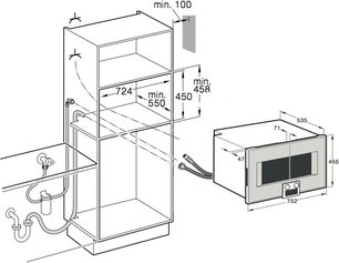 Духовой шкаф-пароварка Gaggenau BS 484-110 фото 3 в Екатеринбурге