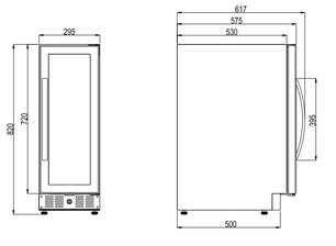 Винный шкаф Dometic E16FG Elegance фото 3 в Екатеринбурге
