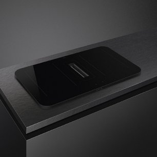 Варочная панель с вытяжкой Smeg HHSL7844MB фото 2 в Екатеринбурге