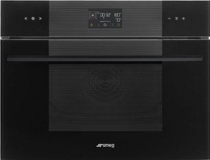 Компактный духовой шкаф с паром Smeg SO4102S3B3 фото в Екатеринбурге
